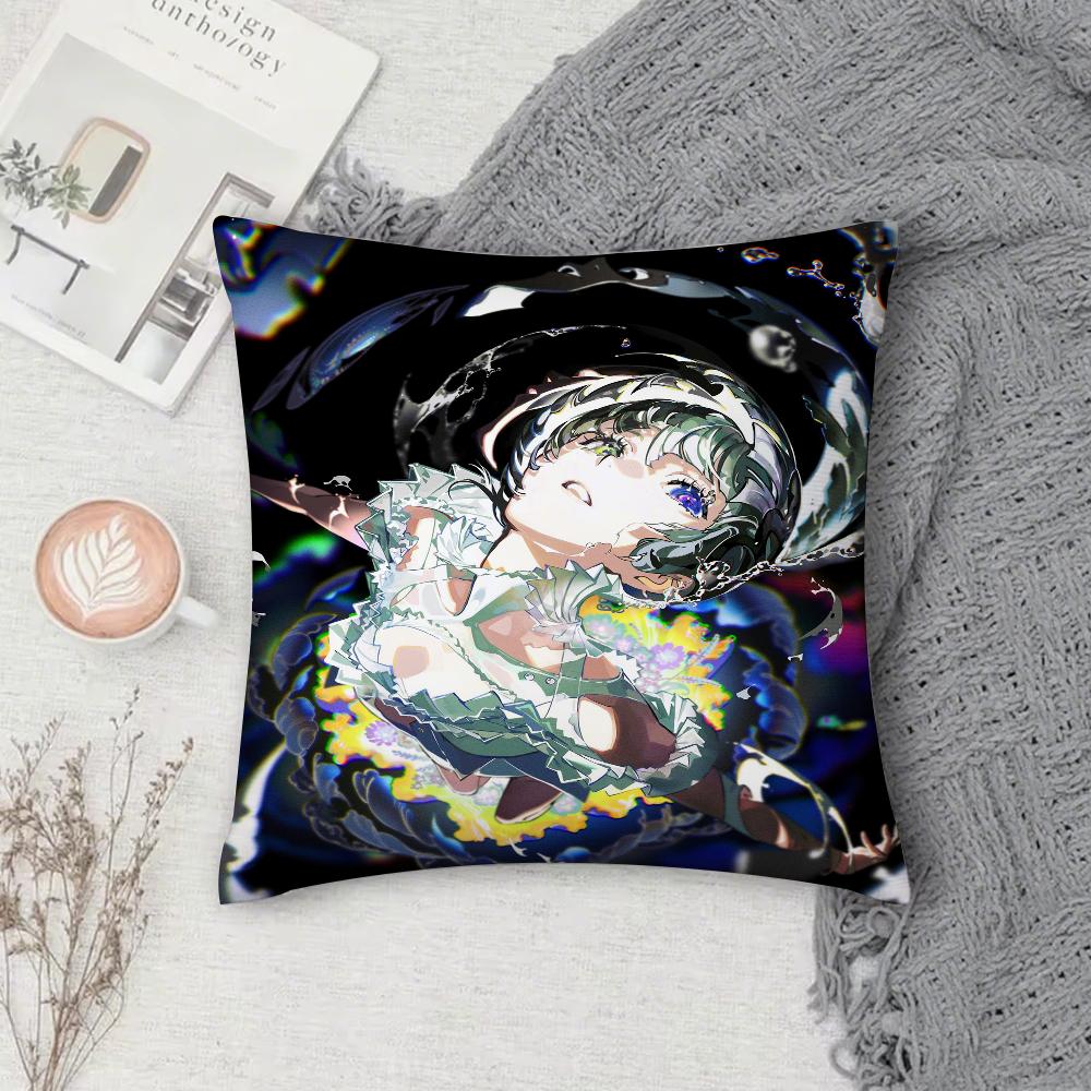 Aesthetic Art Yoneyama Mai Pillow Case Pillow Cover Case Square For Home Use Living Room Sofa Cushion Cover Decoration Throw