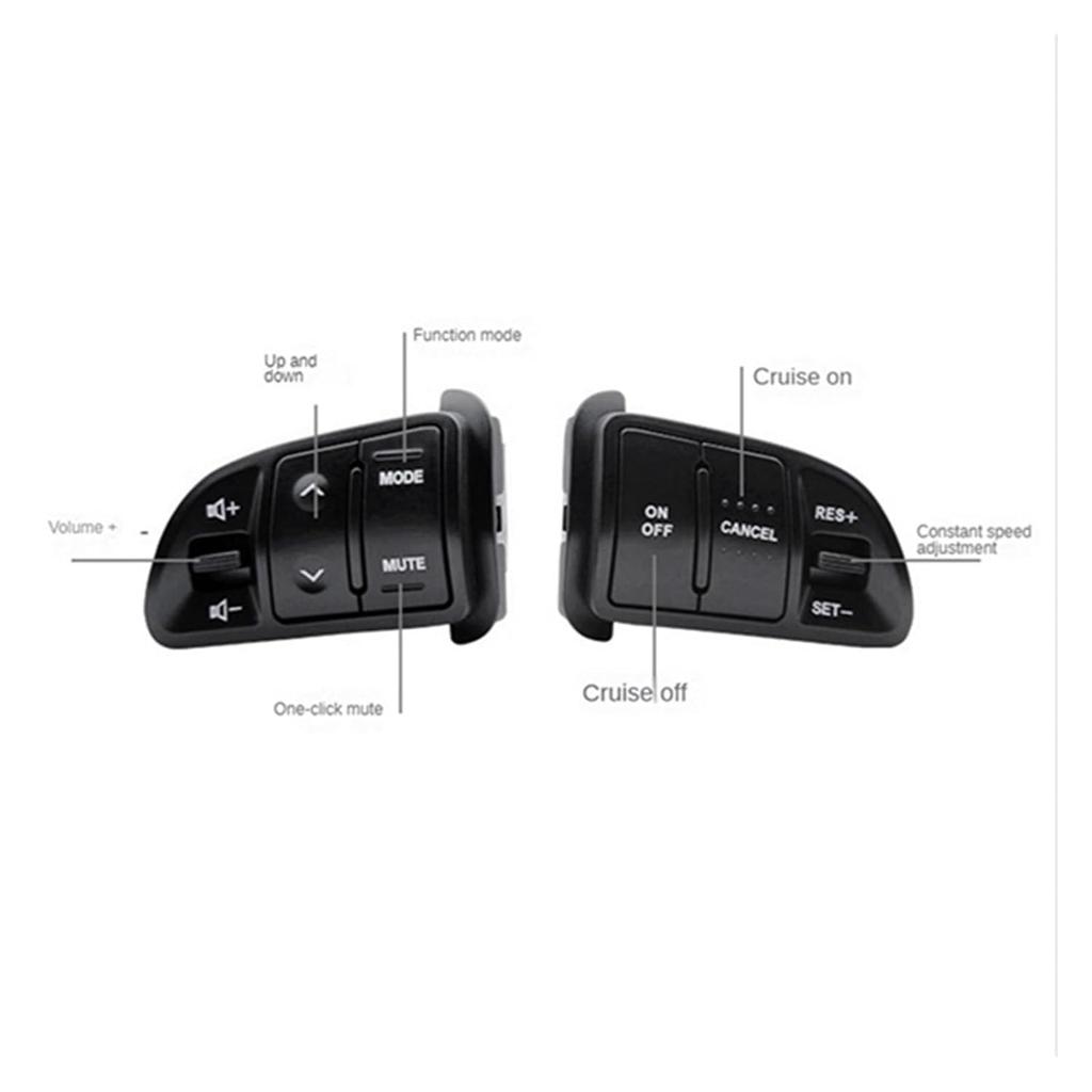 Car Steering Wheel Button with Heating Harness 96700-3W502 Fit for Kia Fit for Sportage 2011-2016 Cruise Volume Control Switch