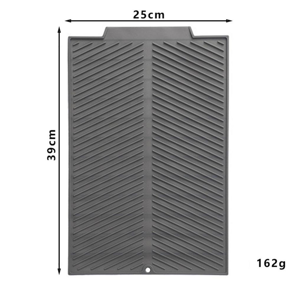 S/M/L Silicone Draining Board Mat Foldable Table Heat Insulation Pad  for Kitchen Pot Cup
