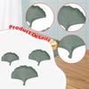 3 Pieces Ginkgo Leaf Dessert Plate Home Tableware Tray Thanksgiving Modern for Cake Sweets Fruit