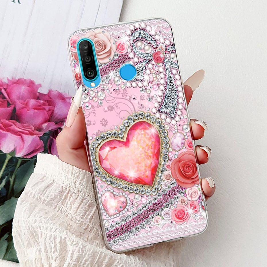 Cute Cartoon Case For Huawei P30 Lite P30 Pro Soft Silicone TPU Back Cover For Huawei P30lite P 30 P30Pro Phone Cases