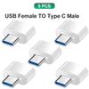 Type C to USB Adapter 3.0 USB-C 3.1 Male OTG A Female Data Connector For MacBook Pro iPad Mini 6/Pro MacBook Air Type C Devices 3