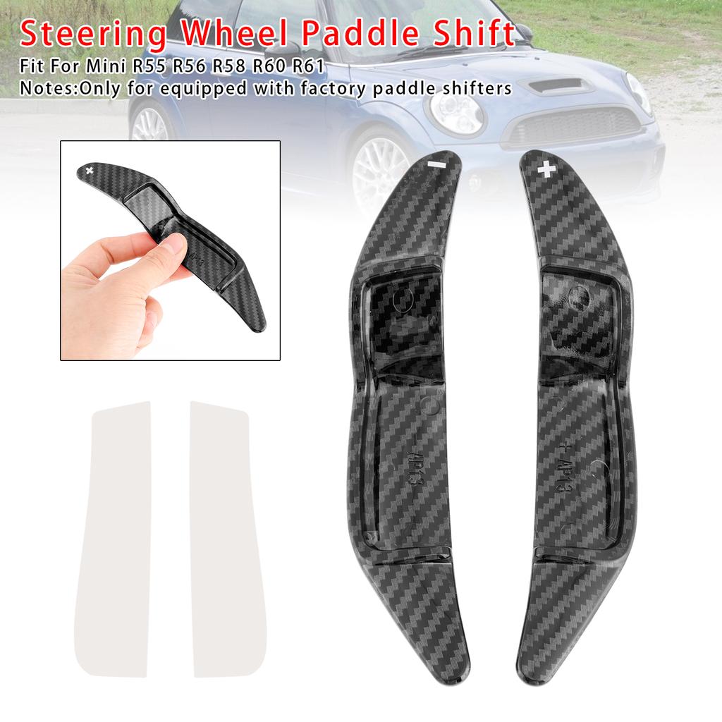 Steering Wheel Paddle Shifter Extension For Mini R55 R56 R58 R60 R61