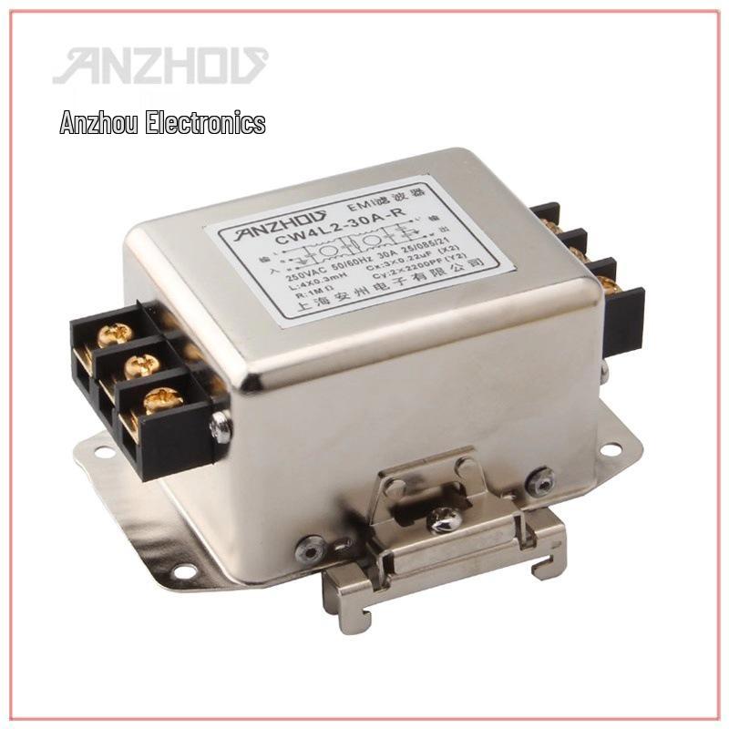 Power Filter DIN Rail Terminal Block: CW4EL2 Series (10A, 20A, 30A)
