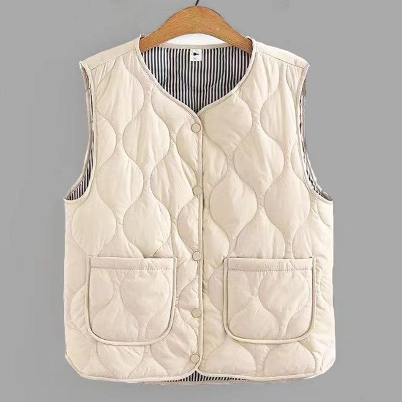 

Женский жилет осень-зима плюс бархат толстый большой размер клетчатая безрукавка для людей среднего и пожилого возраста с плюшевым и толстым теплым жилетом на плечах XXXXXL белый