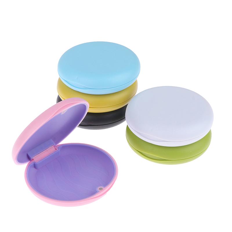 Orthodontic Denture Retainer Storage Box Tooth Chew Aligners Oral Hygiene Case Portable Fake Teeth Cases