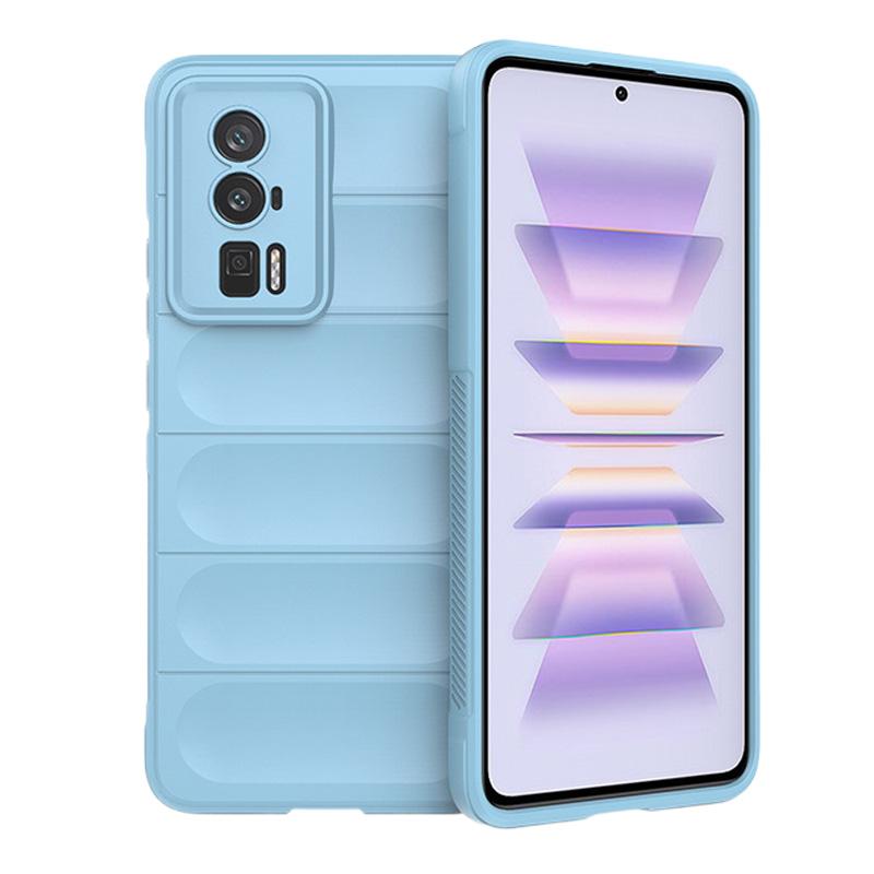 For Xiaomi Poco F5 Pro 5G Back Cover Case Soft Silicone Anti-fall Shockproof Phone Funda Coque Cases