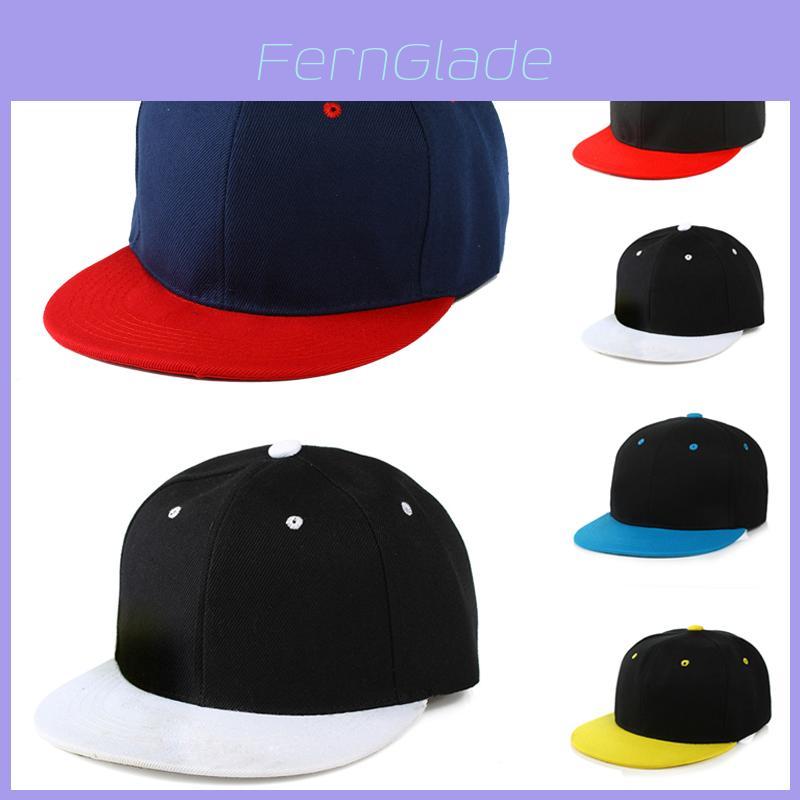 Classic Hip Hop Flat Brim Baseball Cap With Stylish Stitching Adjustable Snapback