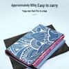 Sanfan Fitness Foldable Yoga Mat with Towel Surface