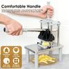 Tritaverdure e Frutta Robusto Acciaio Inossidabile Tagliaverdure Cubetti Tagliapatatine Fritte Professionale Tritaverdure