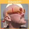 Plastic Cartoon Style Novelty Sunglasses With Leg And Buttocks Design