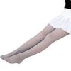 New Women Elegant Stockings Pantyhose Large Plus Size High Waist Female Stretchy Open Crotchless Silk Sexy Summer Tights Xxl