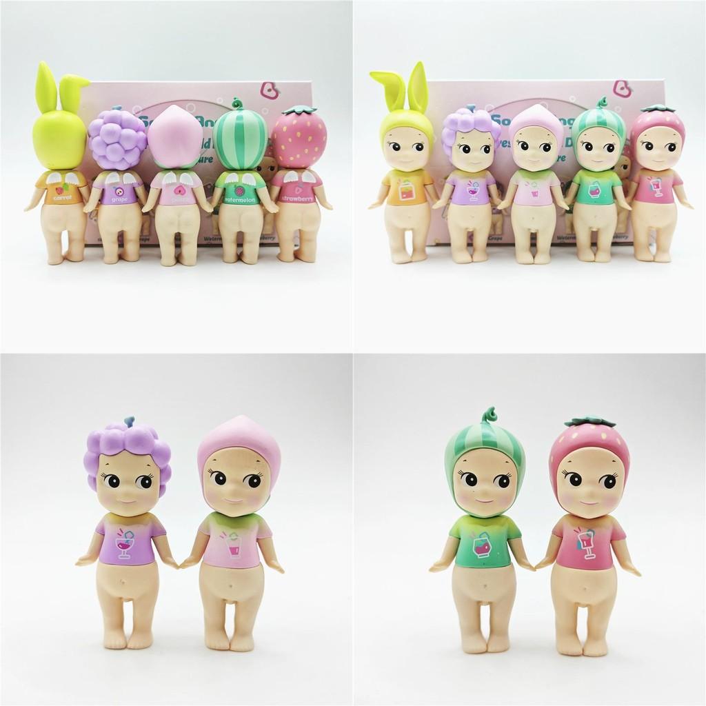 Abs Angel Toy Set With Fruit Drink Series For Collectors And Giftgiving