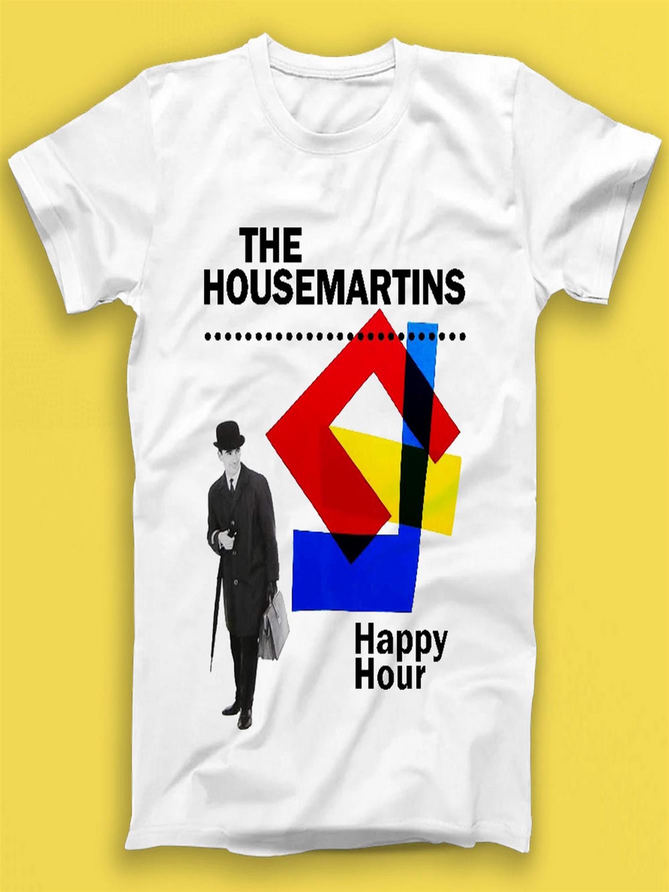 Housemartins Happy Hour Musik Geschenk Tee Tshirt 1899 - Collectible Music T-Shirt with Number 1899 Design S