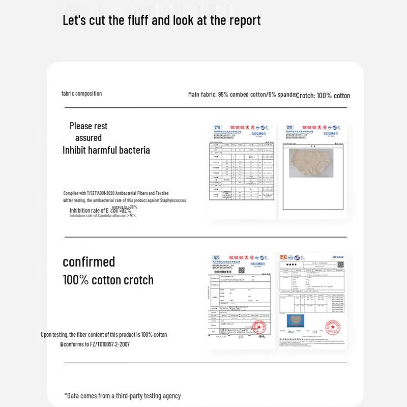 Urban Beauty Women's High-Waist Cotton Tummy Control Antibacterial Underwear 4-Pack