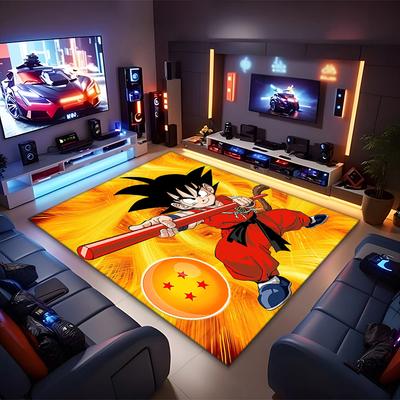1PC Dragon Ball Rug - Home Decoration Carpet For Living Room Bedroom Flooring Computer Chair Area Rug