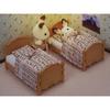 Sylvanian Families EPOCH Single Bed Furniture ST Mark Certified Toy for Dollhouse Ages 3+