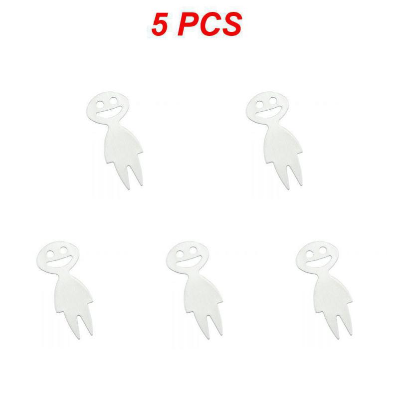 1~10PCS Stainless Steel Creative Corn Fork Fruit Fork Mini Fork Fruit Children Snack Cake Dessert Fruit Pick Toothpick Sign