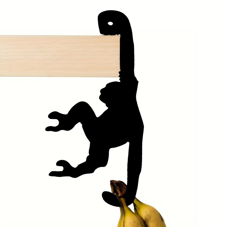 Easy Installation Cast Iron Monkey Hanger Fashion Wall Hanging Decoration Storage, For Kitchen, Bathroom Multi-Functional Decorative Design