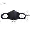 Dustproof 3Pcs Washable Breathable Unisex Protection Face Cover Mouth Masks