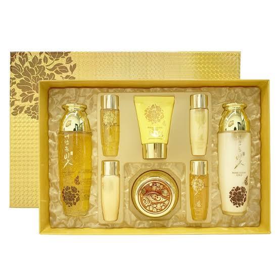 YedamYunBit Prime Lusso Oro Set Speciale 4 Pezzi / Anti-Età, Idratante, Nutriente, Cosmetici Coreani, Kbeauty