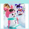 Toy Spring Windup Bunny With Skiing Design For Kids And Collectors