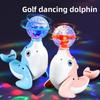 Light Up Dolphin Toy With Sound And Light For Kids Play And Development