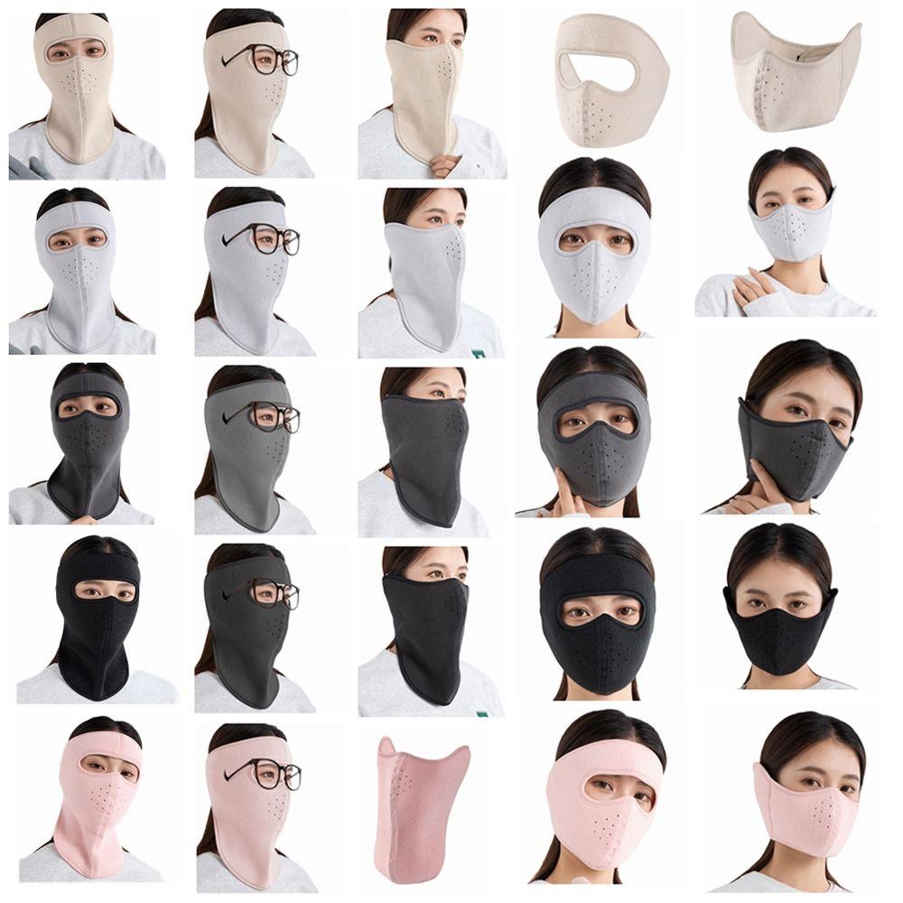 Windproof Winter Cycling Face Mask Soft Moto Cycling Mask Neck Cover Full Face Mask  Cold Weather