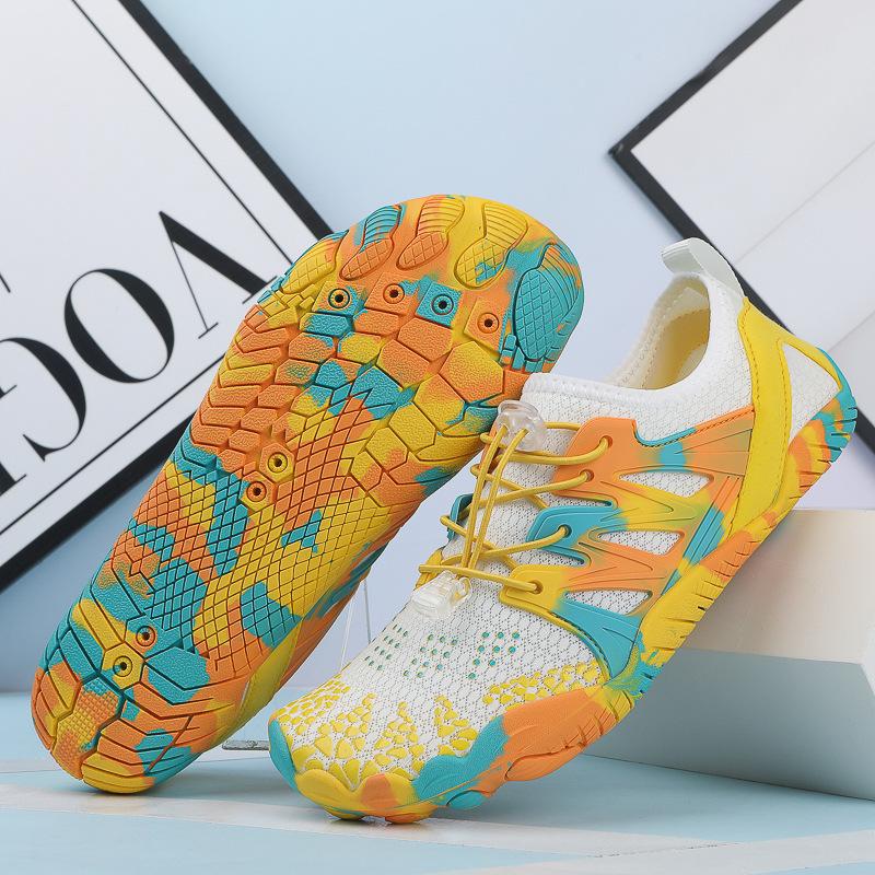 Outdoor New Hiking Sports Fitness Swimming Shoes Men's Beach Quick-drying Wading Shoes Women's Couple Stream Shoes