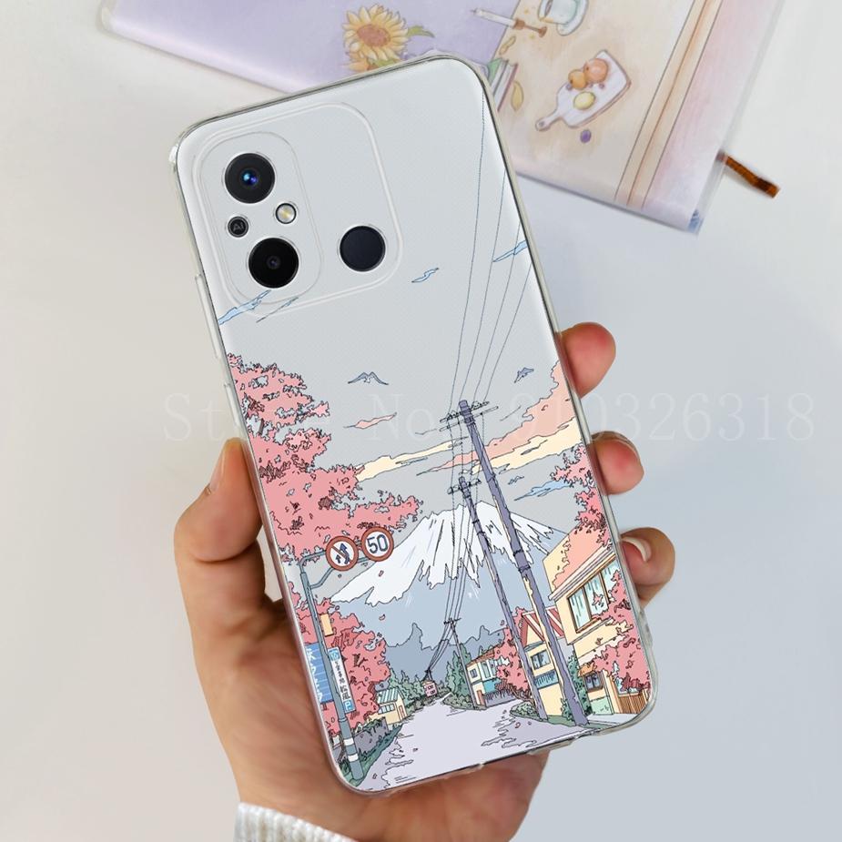 Für Xiaomi Redmi 12C Hülle Neue Mode Bemalte Abdeckung Silikon Weiches TPU Fundas Für Xiaomi Redmi 12C 12 C Redmi12C Handyhülle Coque
