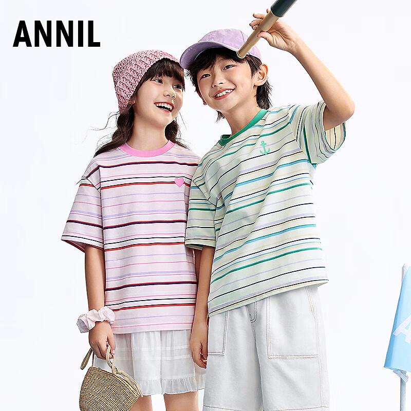 

Annil Kids Unisex Short Sleeve Knit Top 160