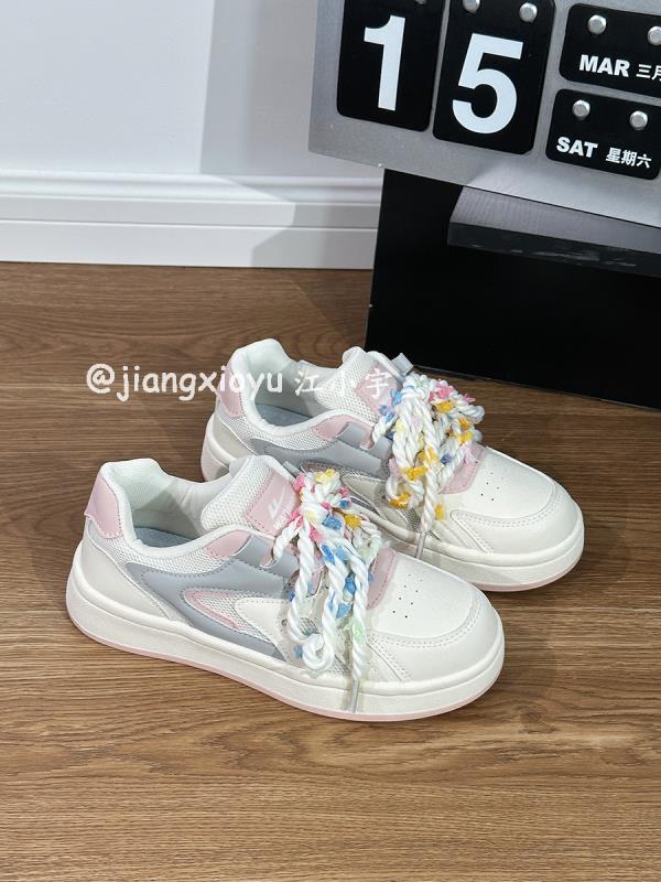 

Fashion Small White Shoes Casual Female Sneakers Clogs Platform All-Match Dress Flats Women Creepers Breathable New Leisure Breathable S 35