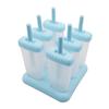 6 Grids Silicone Summer Ice-lolly Ice Cream DIY Maker Mould Tray with Stand