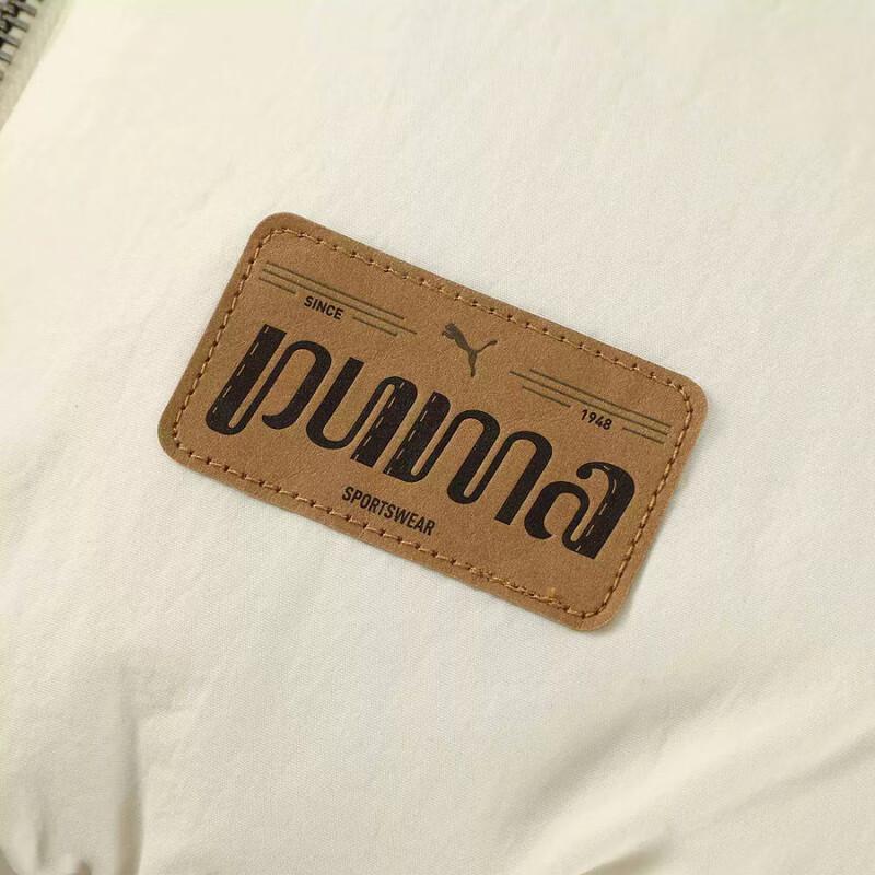 Puma Retro Reverie Down Solid Loose Thick Warm Casual Jacket Women Jacket Almond 629607-87