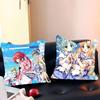 Anime S-Summer Pockets Pillow Case Removable Washable Cushion Cover – All-Season Soft Linen