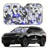 Anime Jujutsu Kaisen Gojo Satoru Summer Car Sunshade Front Windshield Sunshade Sunblock Thermal Insulation Sunshade Umbrella