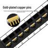 YZ Cat6 24-Port Rack-Mount Network Patch Panel