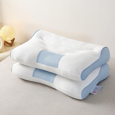 Travesseiro anti-tração tridimensional 4D, travesseiro de vértebra cervical para ajudar a dormir, travesseiro de pescoço dividido, travesseiro de vértebra cervical