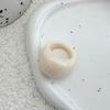 Smooth Vintage Resin Rings Big Size Boho Rings New Geometric Rings  Party Jewelry