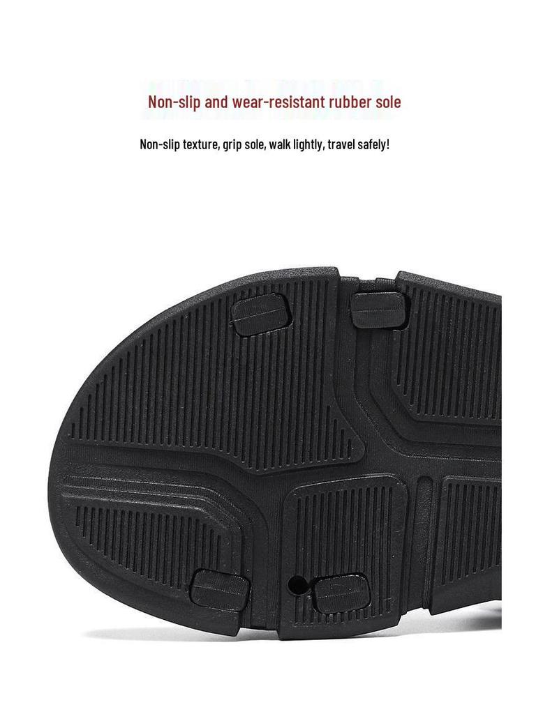 Summer Sandals: Non-slip, Odor-resistant, Wear-resistant Sports Beach Shoes with Velcro