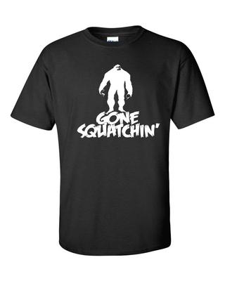 Gone Squatchin Big Foot Sasquatch Unisex Tričko 124