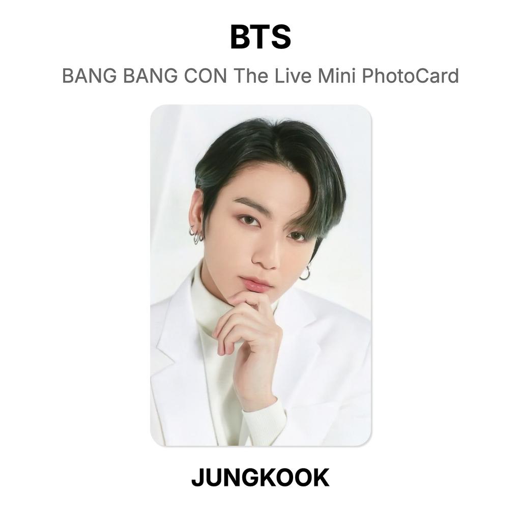 BTS BANG BANG CON The Live Mini PhotoCard Official Photocard