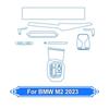 TPU Car Central Control Navigation Screen Anti Scratch GPS Transparent Protective Film Sticker For BMW M2 2023 Accessories