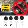 Tie Rod Boot Kit for Kubota BX GR Replacement Tie Rod Rubber Boot Kit