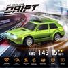 Mini RC Driftauto 1/43 mit Gyroskop, 4WD Vollproportional RC-Auto, 2,4 GHz Hobby-Fernsteuerautos, RTR-Modellfahrzeug, 20+ km/h Hohe Geschwindigkeit für