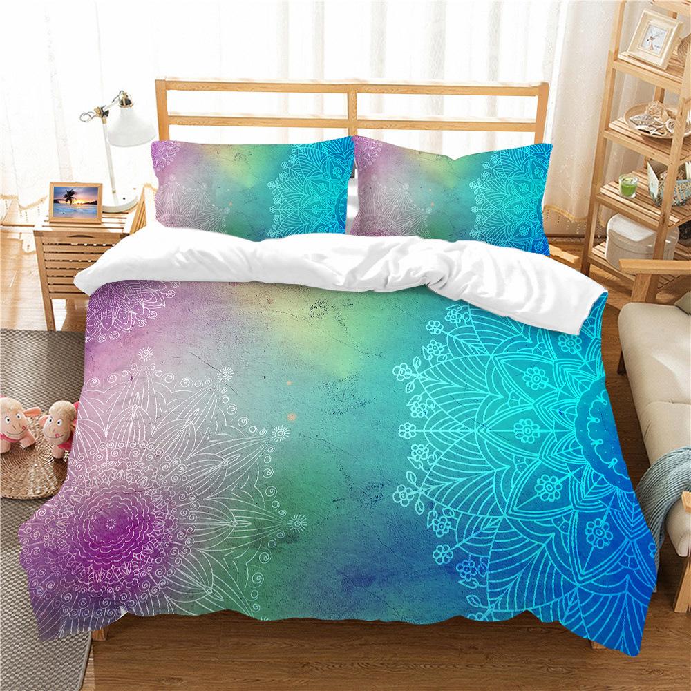 Bohemian Series Digital Printing Bedding Two Or Three Pieces Polyester