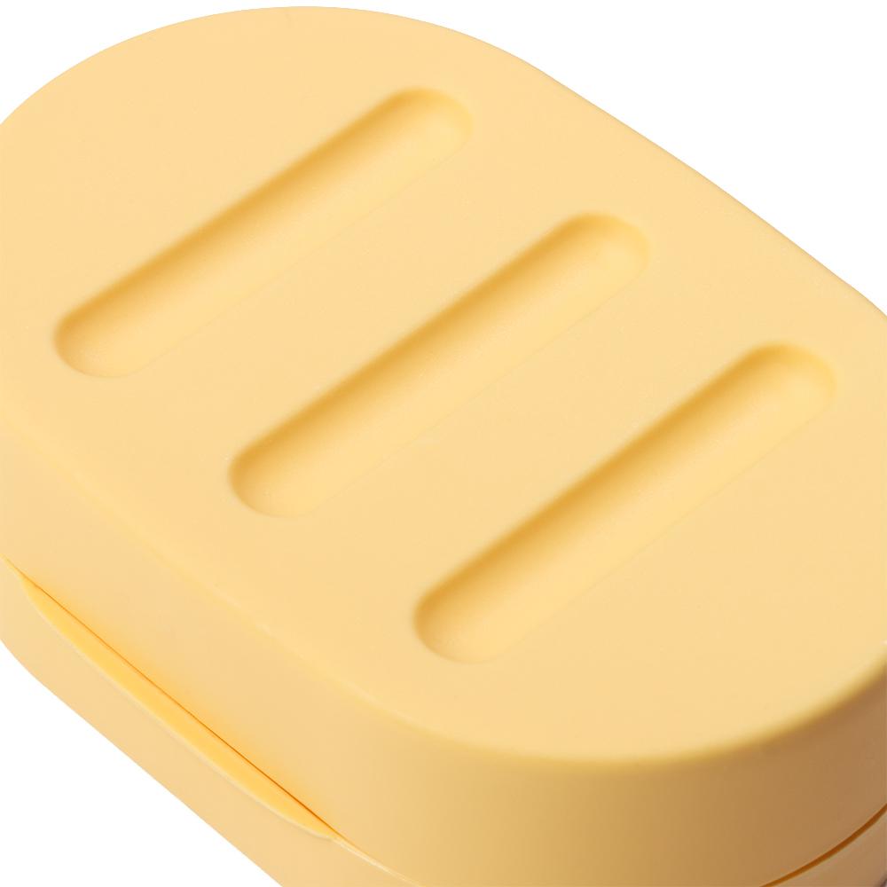 Sealed Sponge Holder Container Soap Box Dispenser Soaps Rack Dish Plate Case Soap Dish With Lid