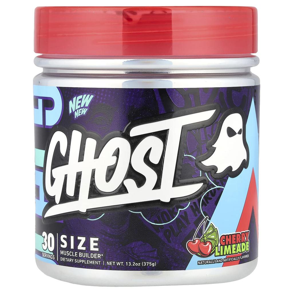 Size, Muscle Builder, Cherry Limeade, 375G(13.2Oz)