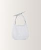 Ouro Jaquard Flower Tote Bag [ Silver ]