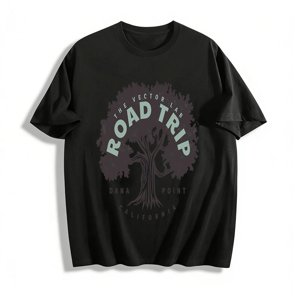 The Vector Lab Road Trip Dana Point California Tee Pure cotton T-shirt XXS